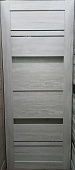 ДО 90 ПВ-03 санторини белый, покрытие ЭкоШпон (Корадубов) (сатинат белое)