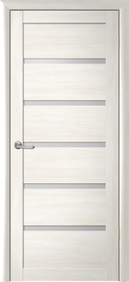 ДО 40*200 Вена кипарис белый, покрытие Экошпон (ALBERO)
